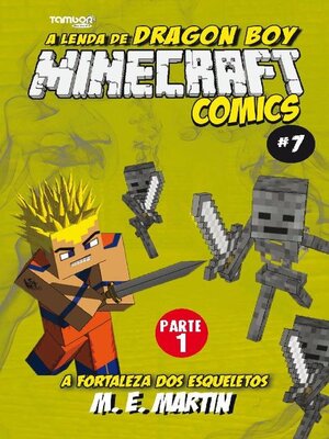 cover image of Minecraft Comics: A Lenda de Dragon Boy